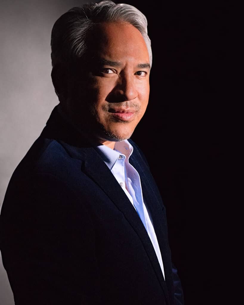 Rembrandt lighting example - dramatic portrait